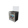 ESTUFA HOT LINE 30 ACERO INOX. CON TAPA VIDRIO LUZ ENCENDIDO ROSTIZADOR